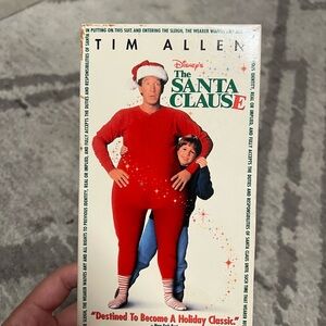 Disney's The Santa Clause VHS - Red and White